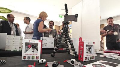 The Middle East’s ICT sector total spend predicted to increase 5.5 per cent to $192.9 billion this year, according to research firm Gartner. Jeffrey Biteng / The National