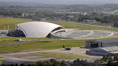 The Carrasco International Airport in Montevideo, Uruguay, is also a design of his. AFP