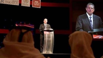 Al Gore, the former vice president of the US, at last year's Leaders in Dubai conference.