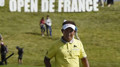 Thai golfer Thongchai Jaidee shown over the weekend during the French Open golf tournament. Dominique Faget / AFP / July 2, 2014