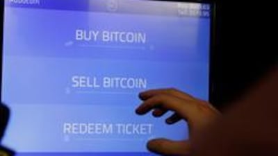 Bitcoin operates the same as any other currency in reality. AP/Jeff Chiu,