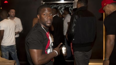 Kevin Hart at Novikov. Courtesy Novikov