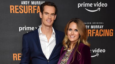 Andy and Kim Murray welcomed their fourth child this month. Getty Images