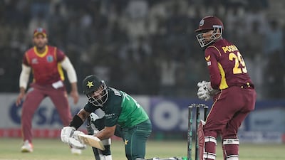 Imam-ul-Haq averages nearly 55 in ODI cricket. AFP