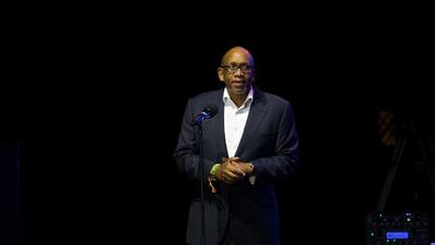 Prince Seeiso of Lesotho also gave a speech. EPA