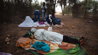 The Africans say they are fleeing persecution and danger. Israel says many are looking for employment. Menahem Kahana/AFP Photo