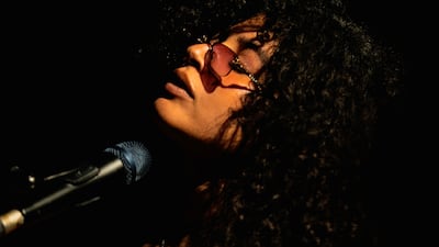 The singer says UAE artists need to perform more original music and build audiences for their own work. Photo: Fafa