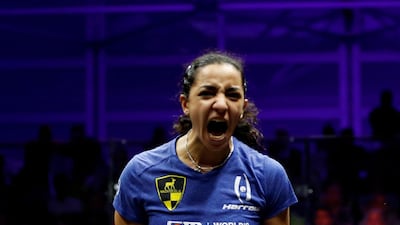 Egypt's Raneem El-Welily has lost the urgency to practice. EPA