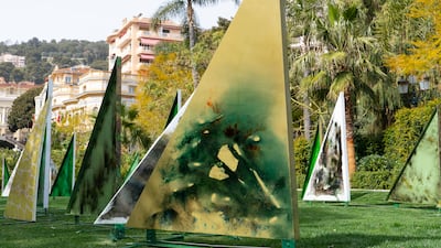 Armenian artist Jean Boghossian's work in Monte Carlo's Jardins des Boulingrins. Photo: Studio Jean Boghossian