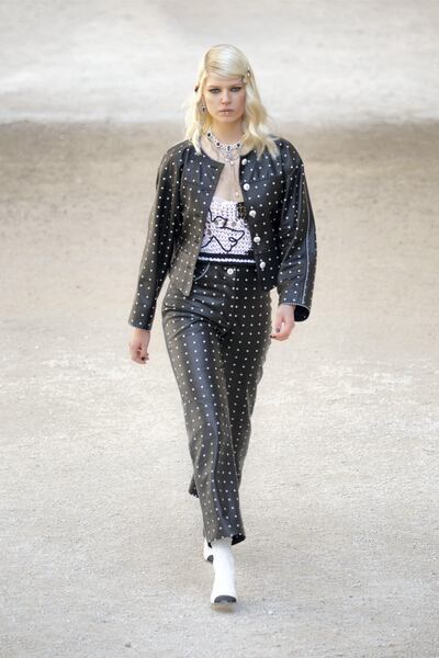 A look from the Chanel cruise 2021-22 show in Dubai. Photo: Chanel