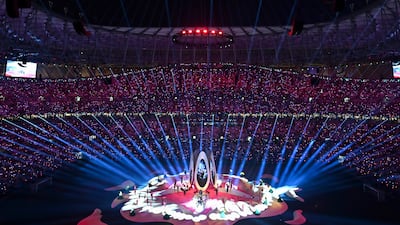 Opening ceremony of the AFC 2023 Asian Cup in Lusail, Qatar, on Friday, January 12, 2024. EPA