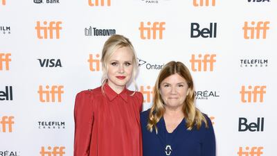 Alison Pill and Mare Winningham attend the 'All My Puny Sorrows' premiere at the Toronto International Film Festival. AFP
