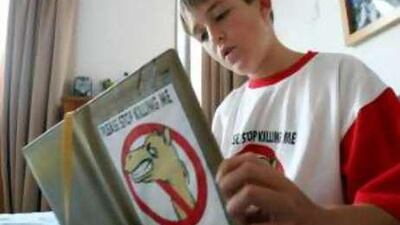 Cameron Oliver's campaign to save the UAE's camels has garnered worldwide attention.