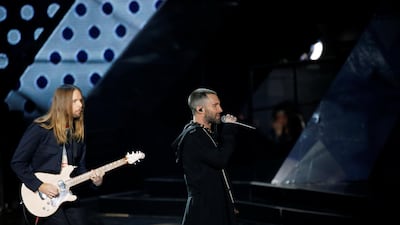 Adam Levine of Maroon 5 Reuters