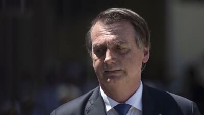 Brazil's President Jair Bolsonaro may look to discuss potential future trade deals with the US leader Donald Trump. AFP