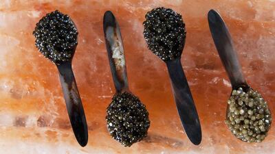 Learn all there is to know about caviar at the masterclasses at Emirates Palace's Sayad Restaurant. Courtesy: Sayad Restaurant