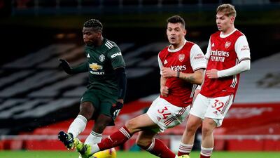 Paul Pogba - 6. Played Fernandes in after 33, then dropped back as McTominay went off. United looked better as a result. Booked for a challenge on Willian. AFP