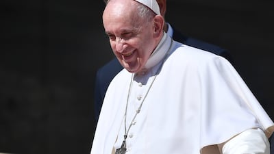 Pope Francis is on a three-day visit to Slovakia after a short stopover in Hungary. EPA