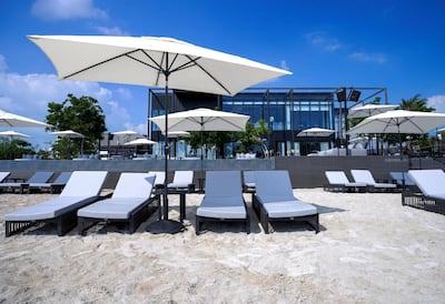 Cove Beach on Reem Island. Victor Besa / The National