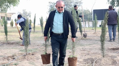 Iraqi volunteers started planting thousands of trees in the war-ravaged city of Mosul, hoping to make the former ISIS stronghold greener and counter desertification. AFP