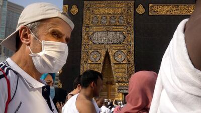 Saudi Arabia briefly suspended all Umrah pilgrimages inside the country to allow the grand mosque to be sterilized. AP