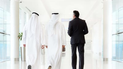 Around 30% of GCC companies have made salary reductions of 15-25%, according to a recent Mercer survey. Getty Images