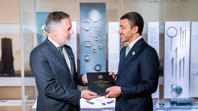 Sheikh Abdullah bin Zayed, the UAE Minister of Foreign Affairs and International Cooperation, has paid tribute to his father at the inauguration of a new gallery of the British Museum.