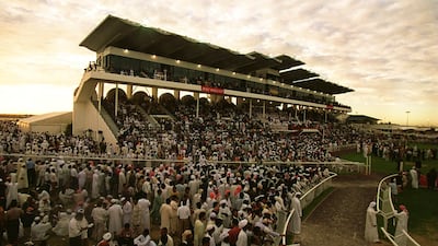 The Nad Al Sheba Racecourse hosted the Dubai World Cup before it moved to Meydan. Getty Images