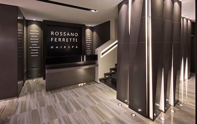 The hair spa offers treatments for hair, nails and skin