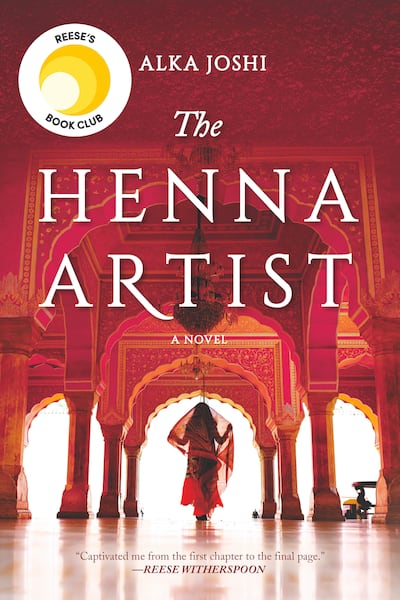 'The Henna Artist' by Alka Joshi is about a woman who defies convention and an abusive husband to create a life for herself. Photo: HarperCollins