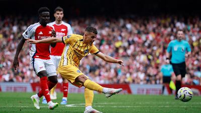 SUBS: (On for Milner, 17’) Caught in possession just before break starting move that almost ended with chance for Rice. Chance to make it 2-1 but shot straight at Raya who saved with legs. AFP