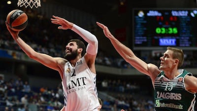 Rea Madrid's Nikola Mirotic was a 2011 first-round NBA draft pick. His rights are owned by the Chicago Bulls. Javier Soriano / AFP