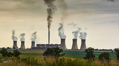 Coal power stations in South Africa. Bloomberg