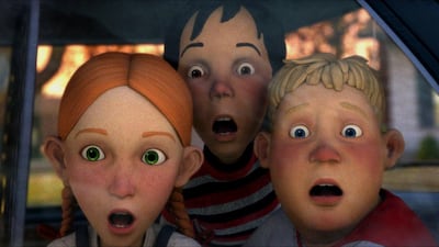 Monster House is a charming coming-of-age animated film with just the right amount of spooky thrills for the whole family. Photo: Sony Pictures