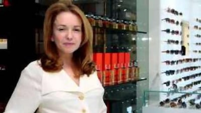 Linda Pilkington at the Dubai branch of Ormonde Jayne at Boutique 1 in Jumeirah Beach Residence.