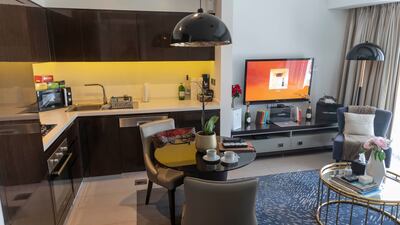 With great amenities nearby, including shops, bars and restaurants, she does not have to venture far from home to socialise.