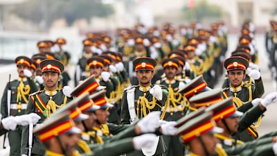 Cadets at Zayed II Military College