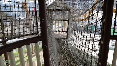 Children aged between four and 12 can enjoy the treehouse experience