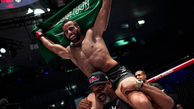 Mostafa Nada needed just a little over two minutes to knock out Abdel Rahmane Driai with a flurry of strikes. All photos supplied by the PFL