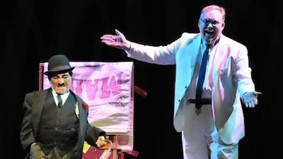 The Illusionists show. Torsten Blackwood / AFP