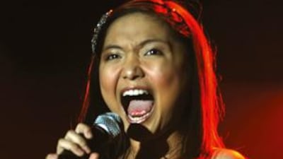 "The little girl with the big voice": Charice began singing at the age of four, and has had no formal training.