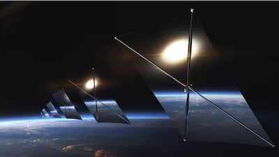 Renderings featured on Reflect Orbital's LinkedIn page show the company's ambitions. Image: Reflect Orbital