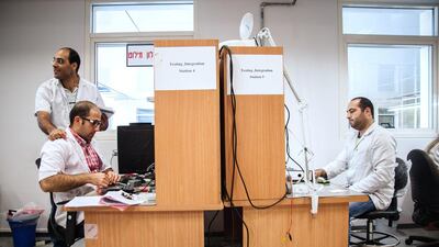 Being located within Nazareth allows Alpha Omega greater opportunities to recruit Arab employees, who make up 85 per cent of the company in 2014. Andrea DiCenzo for The National