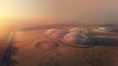 The UAE plans to establish the first human colony on Mars in 2117. Courtesy Dubai Media Office