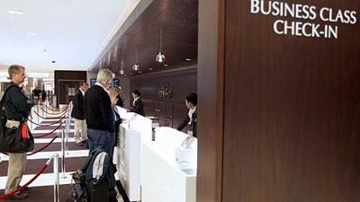 Etihad's switch was made on airport systems in Abu Dhabi and 23 other cities. Stephen Lock / The National