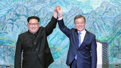 North Korea readjusted its time zone to match South Korea’s on Saturday and described the change as an early step towards making the longtime rivals “become one” following a landmark summit. Korea Summit Press Pool via AP