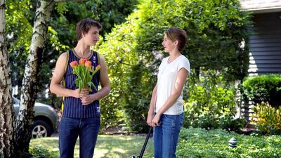 Ansel Elgort, left, and Shailene Woodley in a scene from The Fault in Our Stars. Courtesy 20th Century Fox