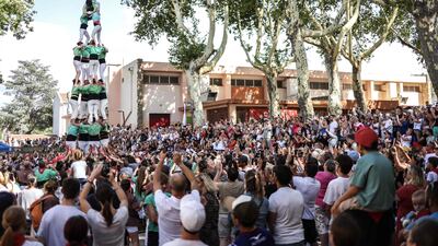 A festival in Millas, southern France. AFP
