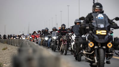 The ride has become a celebration of unity within the UAE’s diverse riding community