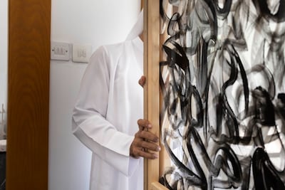 The artist's latest solo exhibition is on display until August 6. Antonie Robertson / The National